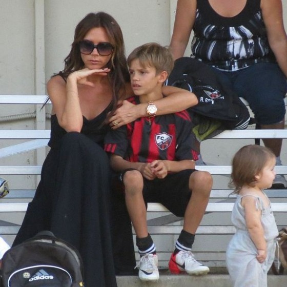 Victoria Beckham soccer game