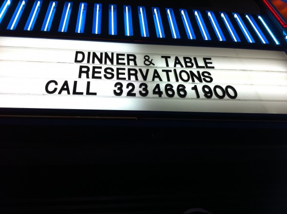 Supperclub Hollywood reservations telephone number