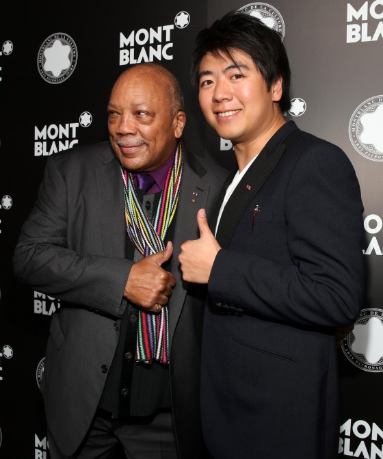 Quincy Jones and Lang Lang