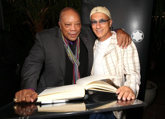 Quincy Jones and Jimmy Iovine