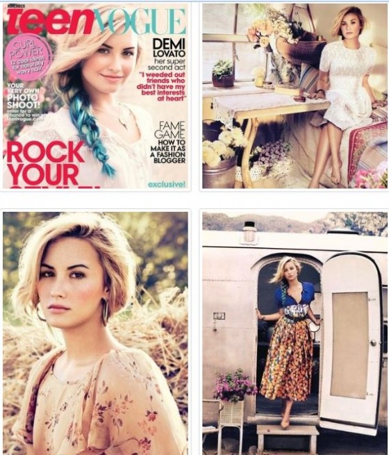 Demi Lovato Teen Vogue