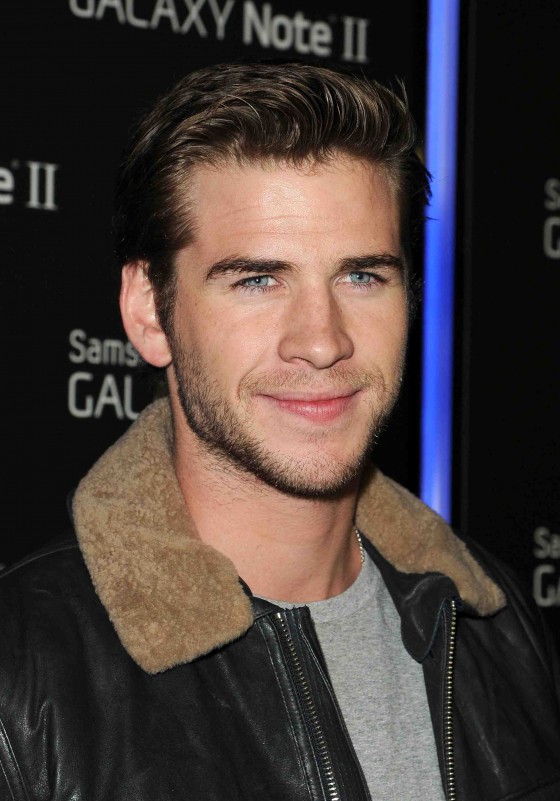 Liam Hemsworth attends Galaxy Launch Party