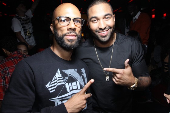 Matt Kemp and Common