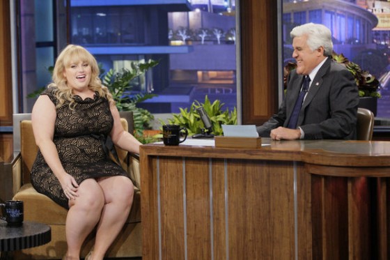 Rebel Wilson Jay Leno Tonight Show