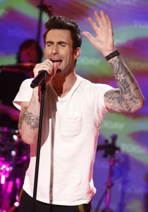 Adam Levine in concert