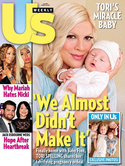 Tori Spelling and Son Finn
