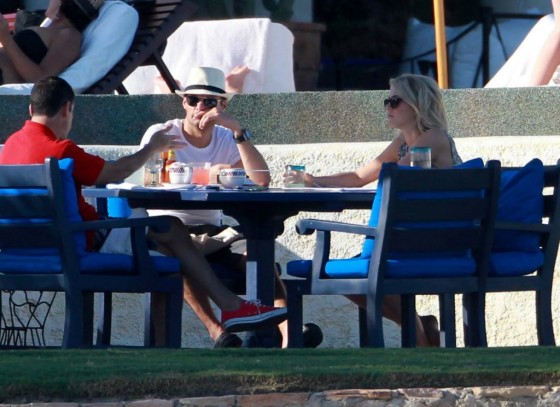 Ryan Seacrest and Julianne Hough on Vacation in Mexico