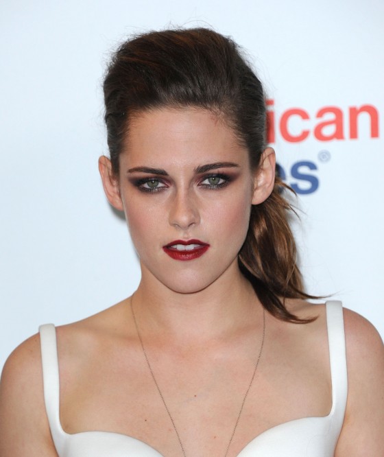 Kristen Stewart on The Road Premier red carpet