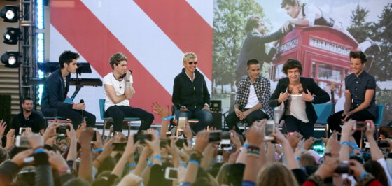 One Direction on Ellen Degeneres show