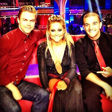 Shawn Johnson and Mark Ballas