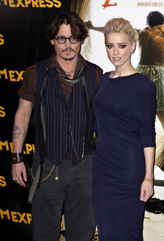 Johnny Depp and Amber Head