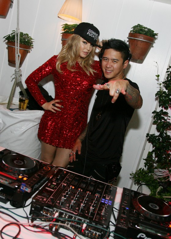 Fergie and DJ Poet