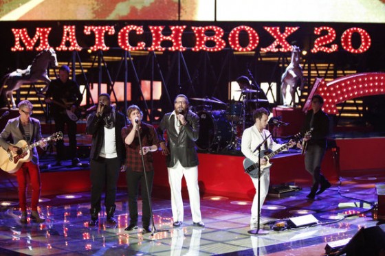 Rob Thomas of Matchbox 20 on The Voice