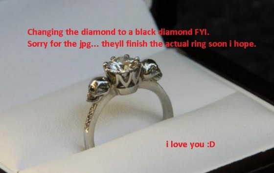 Kat Von D engagement ring