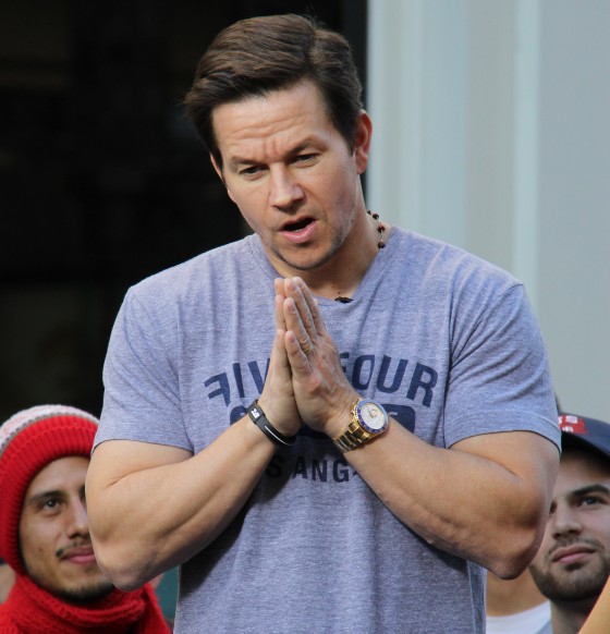 Mark Wahlberg Extra at The Grove