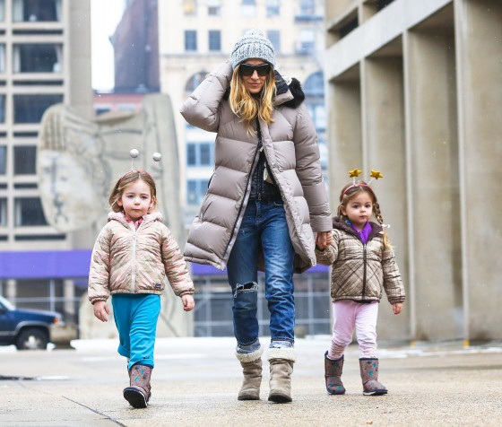 Sarah Jessica Parker and daughters