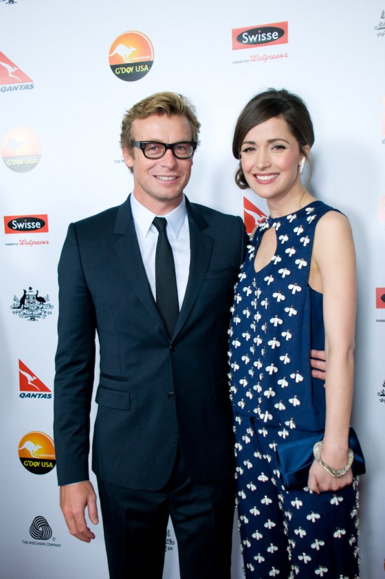 Simon Baker and Rose bryne