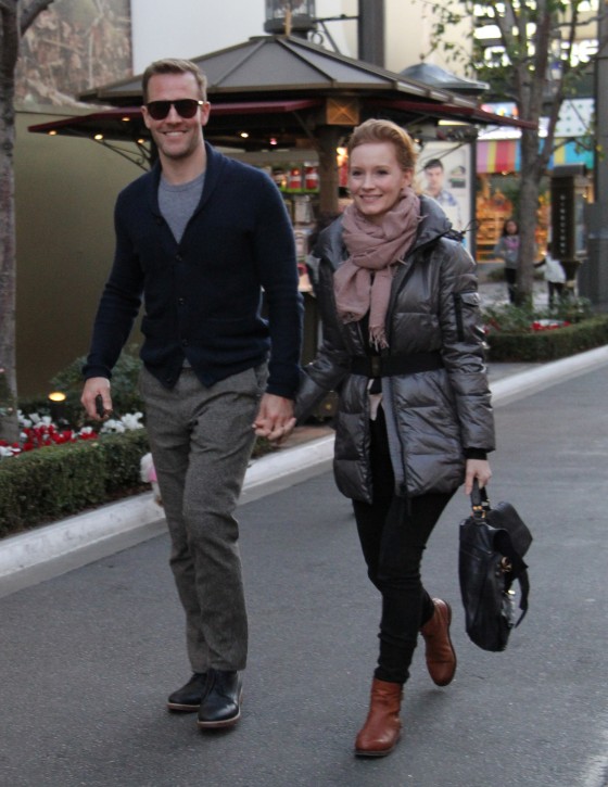 James Van Der Beek and wife