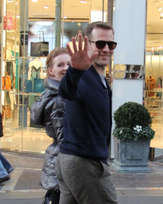 James Van Der Beek and wife