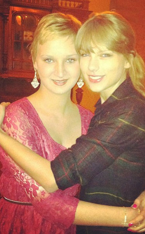 Taylor Swift and cancer patient