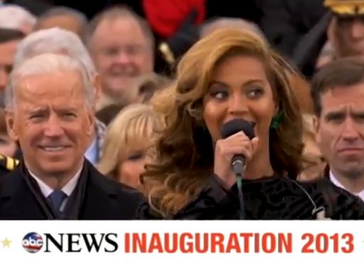 Beyonce Inauguration performance