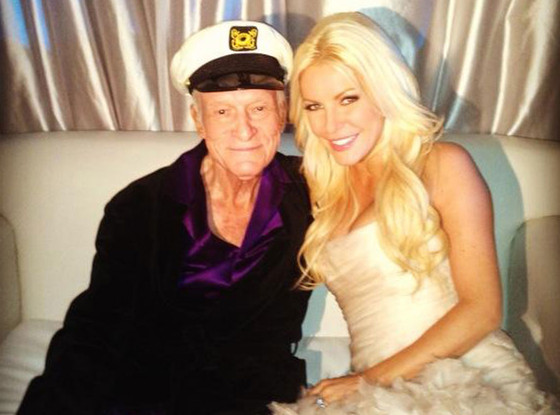 High Hefner and Crystal Harris