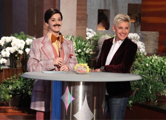 Katy Perry cross dress on ellen degeneres