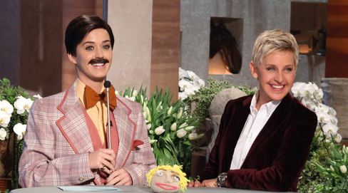 Katy Perry cross dresser on Ellen