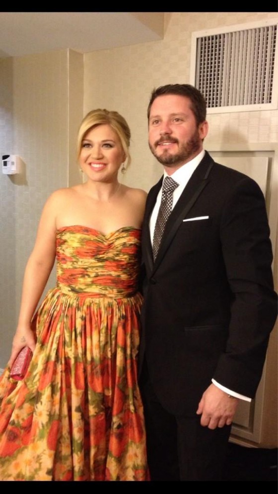 Kelly Clarkson and fiance Brandon Blackstock