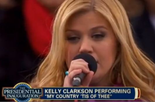 Kelly Clarkson Inauguration Performance