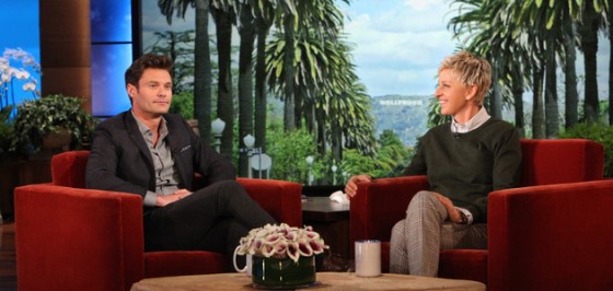Ryan Seacrest on Ellen DeGeneres Show