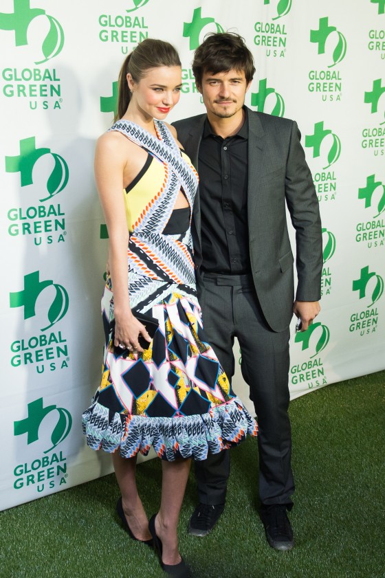 Miranda Kerr and Orlando Bloom