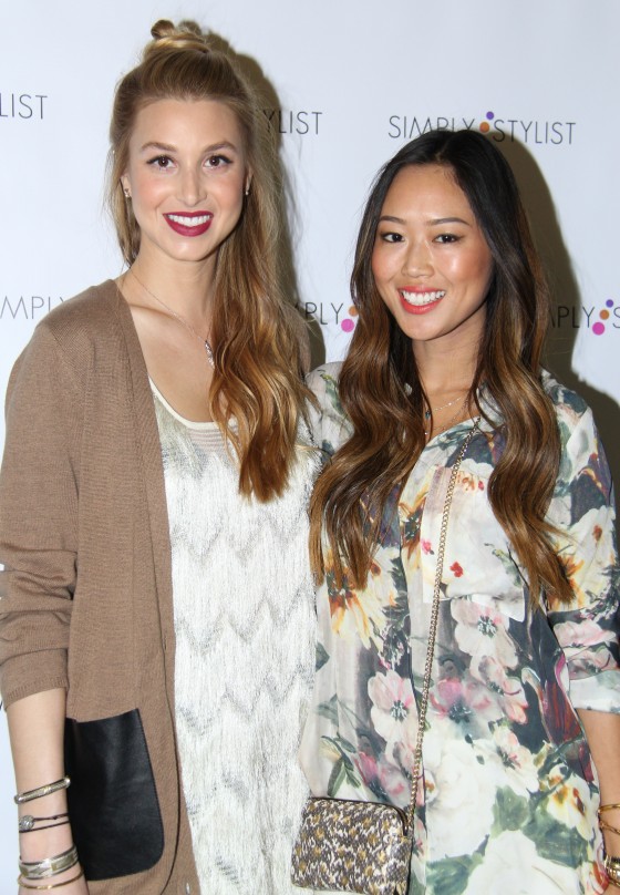 Whitney Port and Aimee Song