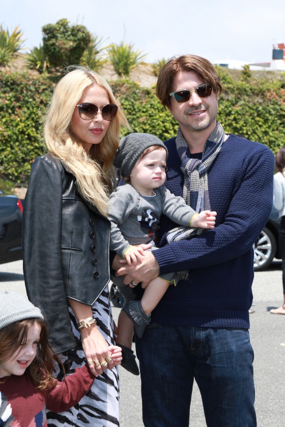 Rachel Zoe and family