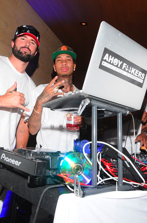 Tyga jammed with Brody Jenner