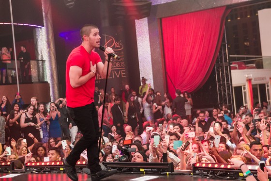 Nick Jonas at Dra'is