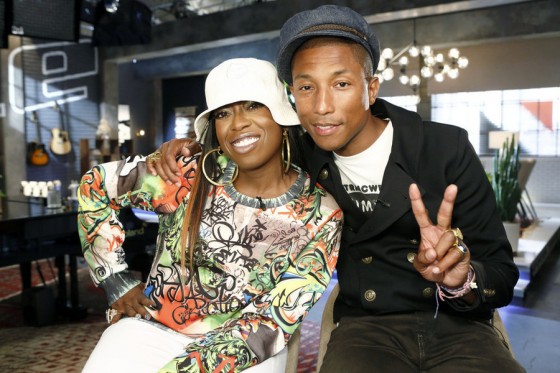 Pharrell Williams and Missy Elliott
