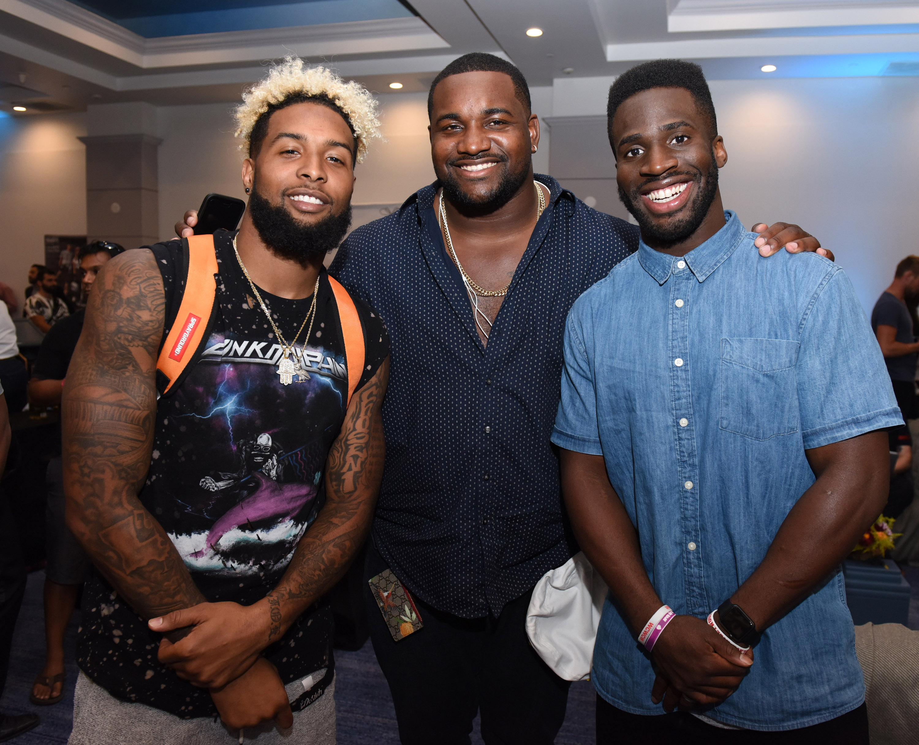  Odell Beckham Jr., Marcell Dareus and Prince Amukamara 