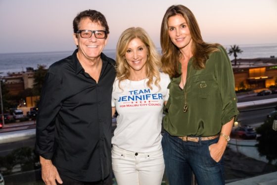 Cindy Crawford, Anson williams, Jennifer DeNicola