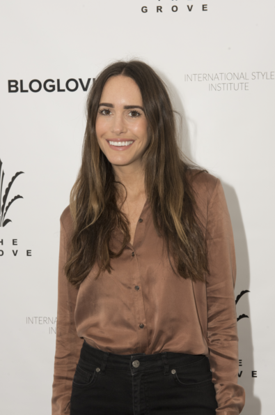 Louise Roe spoke of becoming a fashion blogger in a competitive industry  at the International Style Institute presented by Anita Patrickson and Simply Inc.