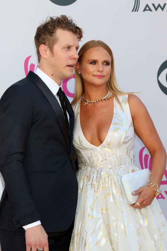 LAS VEGAS - APR 2: Anderson East, Miranda Lambert at the Academy of Country Music Awards 2017 at T-Mobile Arena on April 2, 2017 in Las Vegas, NV