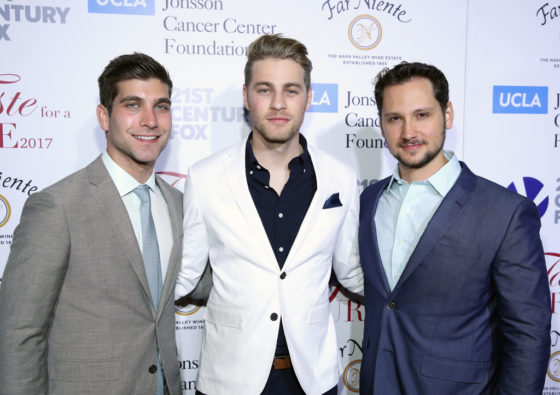Actors David Bernon, Cameron Fuller and Matt McGorry