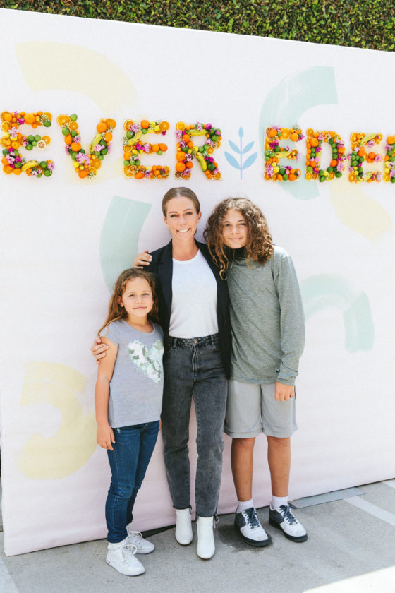Kendra Wilkinson & Vanessa Simmons At Evereden Kids Skincare Launch
